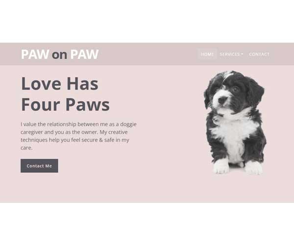 Paw on Paw Dog Training Services